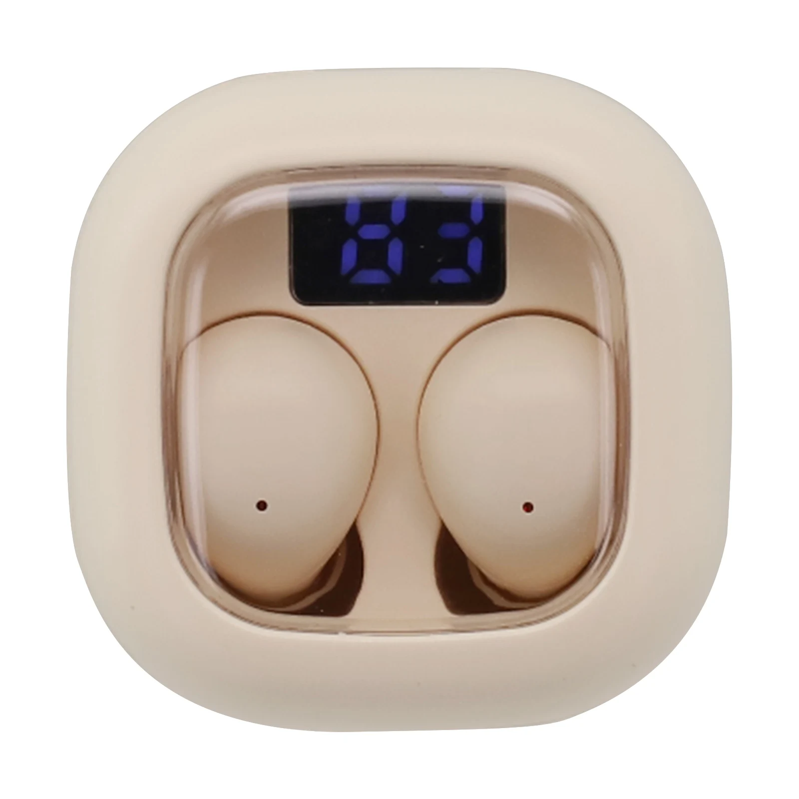 Wireless Earphones SK19 Complete package including headphones headphone compartment instructions and charging cable
Wireless Earphones SK19 Complete package including headphones headphone compartment instructions and charging cable