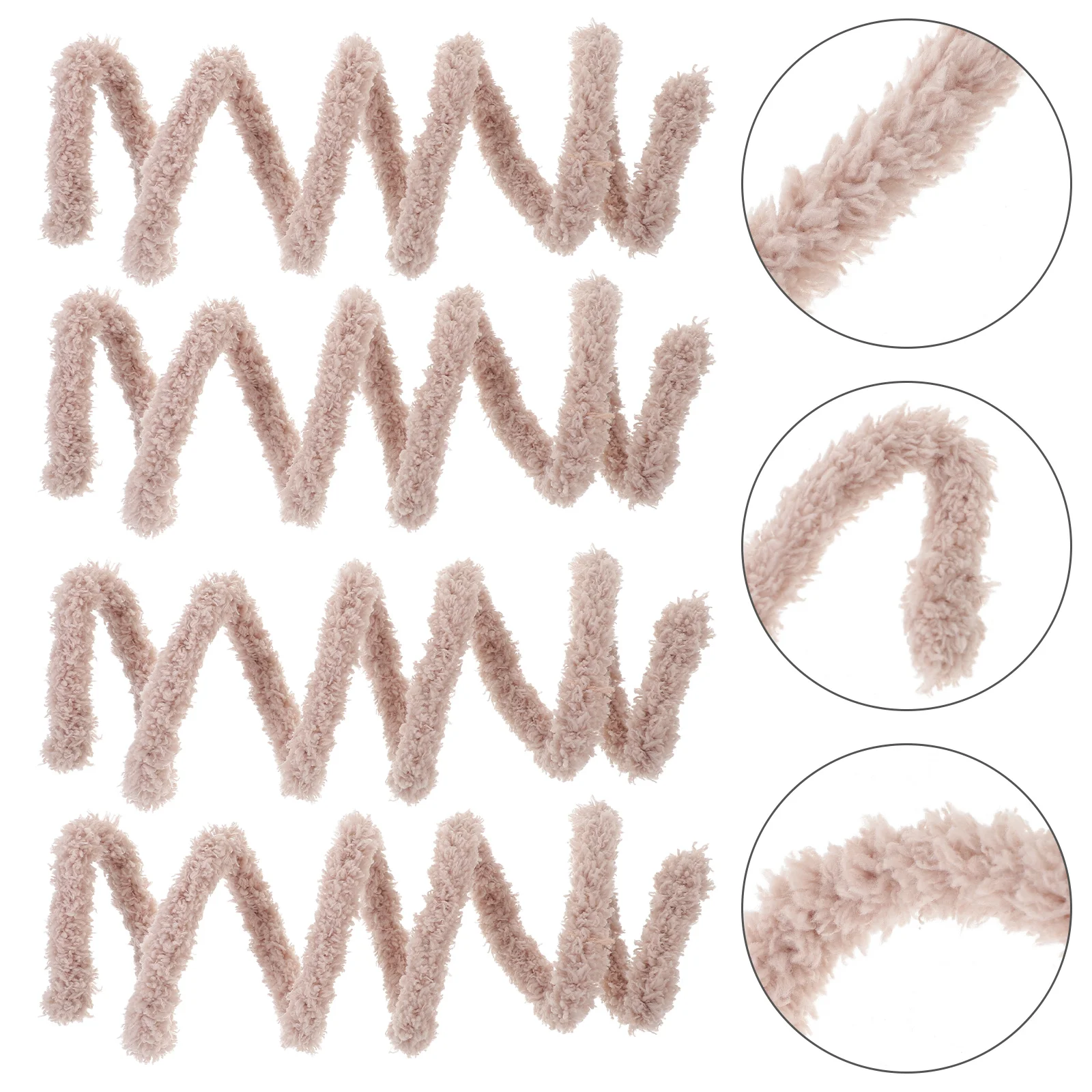 4 Pcs Plush Twist Stick Kindergarten Crafts Gift for Kids Twisting Toys Twisted Fluff Party Supplies Chenille Stems
4 Pcs Plush Twist Stick Kindergarten Crafts Gift for Kids Twisting Toys Twisted Fluff Party Supplies Chenille Stems
