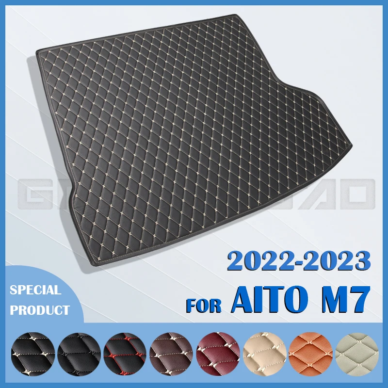 Коврик для багажника автомобиля для AITO M7 2022-2023, индивидуальный автомобильный коврик для груза, ковер, аксессуары, украшение интерьера автомобиля
Коврик для багажника автомобиля для AITO M7 2022-2023, индивидуальный автомобильный коврик для груза, ковер, аксессуары, украшение интерьера автомобиля