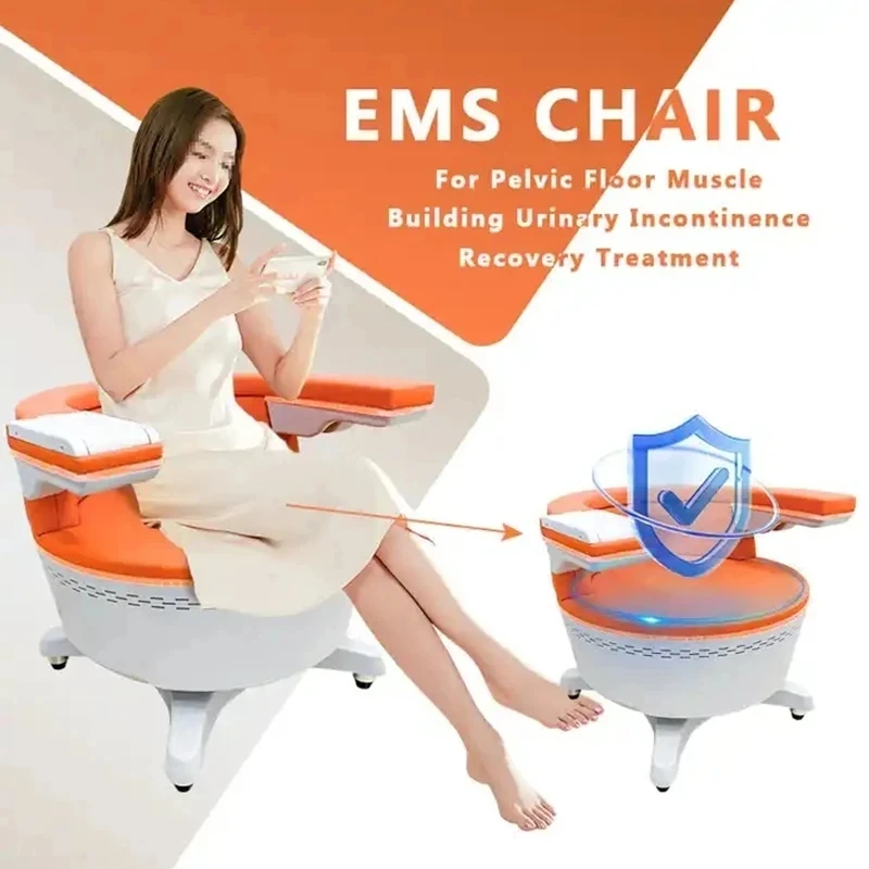 EMS Electromagnetic Non-Invasive Treatment Of Urinar Postpartum Repair Chair Pelvic Floor Muscle Stimulator Exerciser Machine
EMS Electromagnetic Non-Invasive Treatment Of Urinar Postpartum Repair Chair Pelvic Floor Muscle Stimulator Exerciser Machine