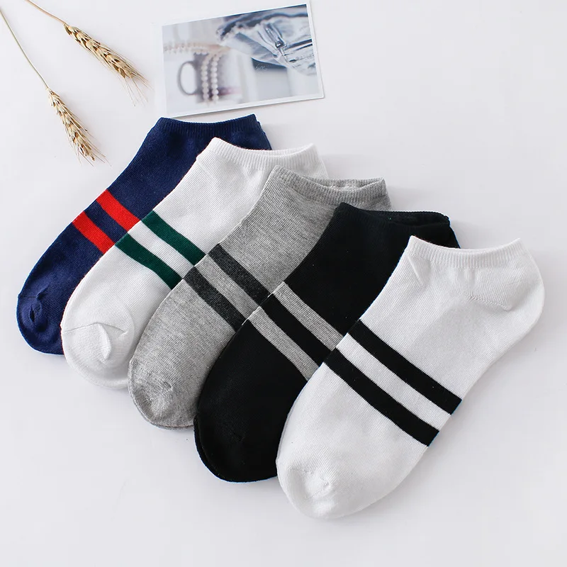 5 Pairs Men's Socks Solid Color Casual Comfortable Short Sock Cotton Sports Men's Sock Spring Summer Boat Socks EU37-42
5 Pairs Men's Socks Solid Color Casual Comfortable Short Sock Cotton Sports Men's Sock Spring Summer Boat Socks EU37-42
