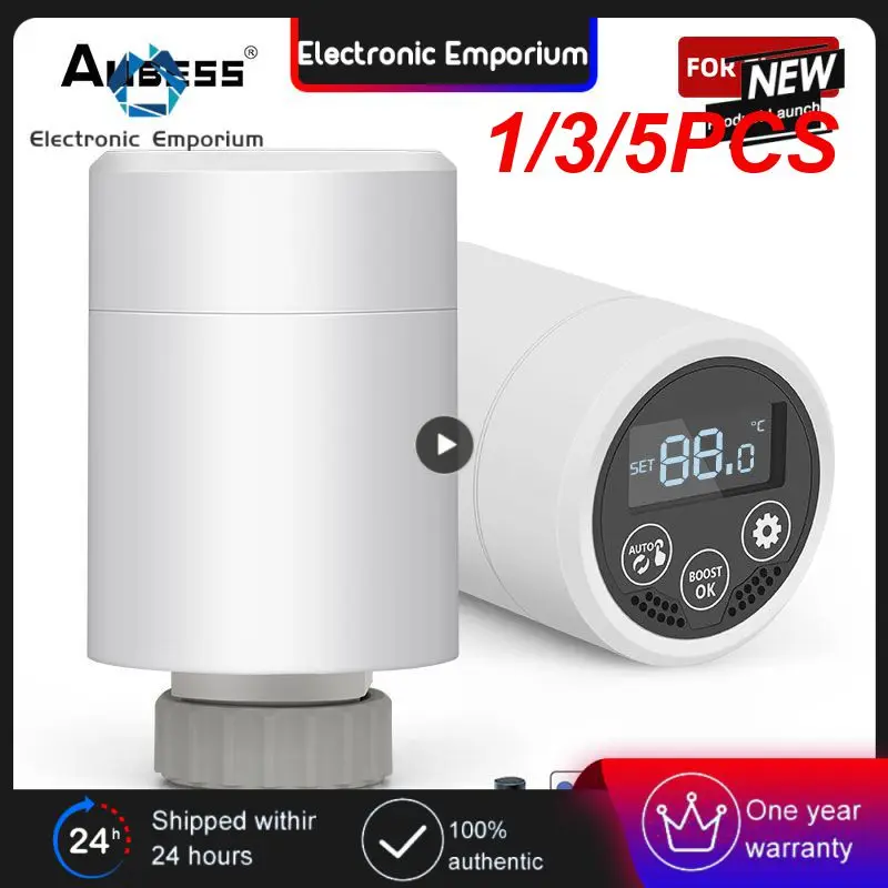 1/3/5PCS Tuya Smart Thermostat Radiator Valve TRV Programmable Floor Heating Controller Support Alexa Yandex Alice Smart
1/3/5PCS Tuya Smart Thermostat Radiator Valve TRV Programmable Floor Heating Controller Support Alexa Yandex Alice Smart