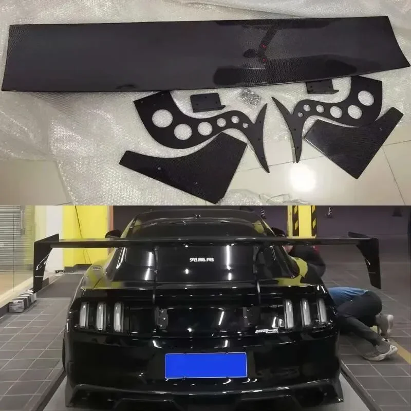 Carbon Fiber Wing Lip Tail Trunk Spoilers ROBOT BIG GT STYLE Body Kits For Ford Mustang 2015 2016 2017 2018 2019 2020 2021
Carbon Fiber Wing Lip Tail Trunk Spoilers ROBOT BIG GT STYLE Body Kits For Ford Mustang 2015 2016 2017 2018 2019 2020 2021