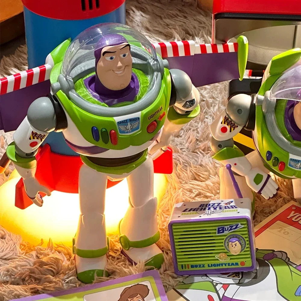 Disney Toy Story Woody Buzz Lightyear Figures Sound / Light With Wings Doll Action Figure Toys For Children Birthday Gifts
Disney Toy Story Woody Buzz Lightyear Figures Sound / Light With Wings Doll Action Figure Toys For Children Birthday Gifts