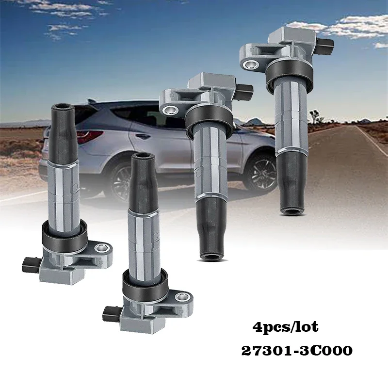 4 шт. катушки зажигания для Hyundai Azera Genesis Santa Fe Sonata Kia Sedona Sorento V6 27301-3C000 27301-3C010
4 шт. катушки зажигания для Hyundai Azera Genesis Santa Fe Sonata Kia Sedona Sorento V6 27301-3C000 27301-3C010