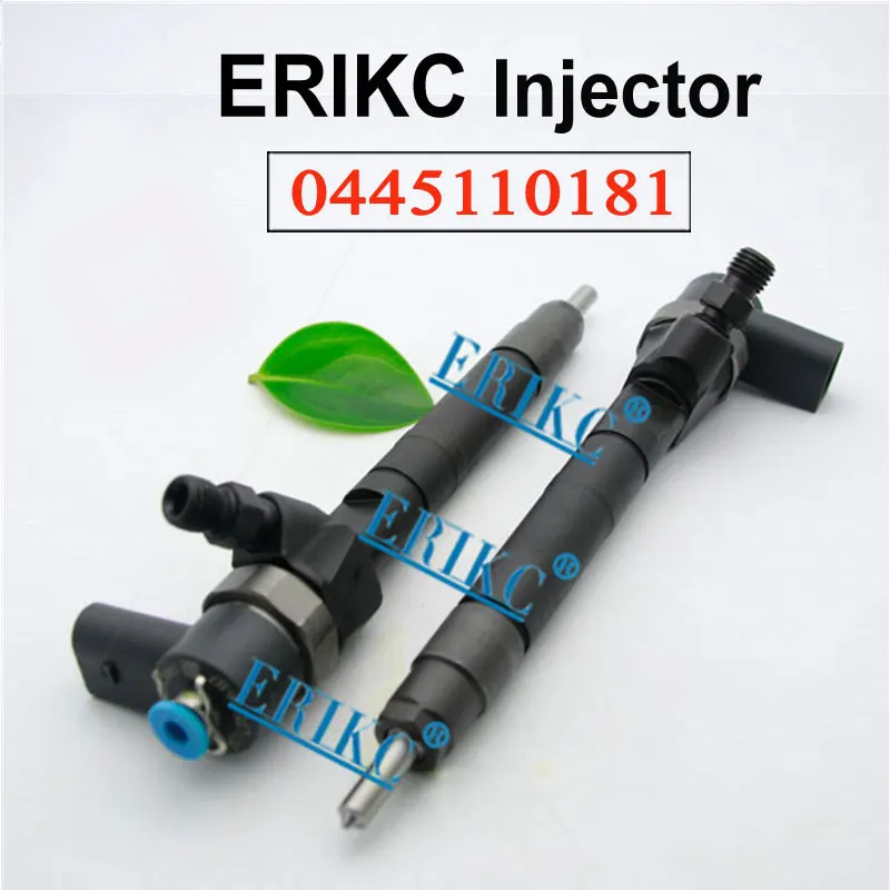 ERIKC 0445110181 CR Топливные форсунки Assy 0 445 110 181 автоматический Инжекционный дизельный распылитель 0445 110 181 для DODGE Mercedes Benz