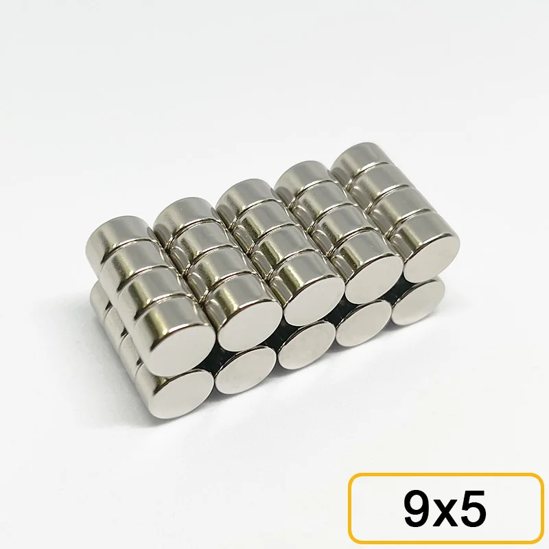 

10/50/100/200Pcs Small Round N35 NdFeB Neodymium Magnet Dia 9X5 Super Strong Durable Powerful Magnets Disc For Home 9*5
