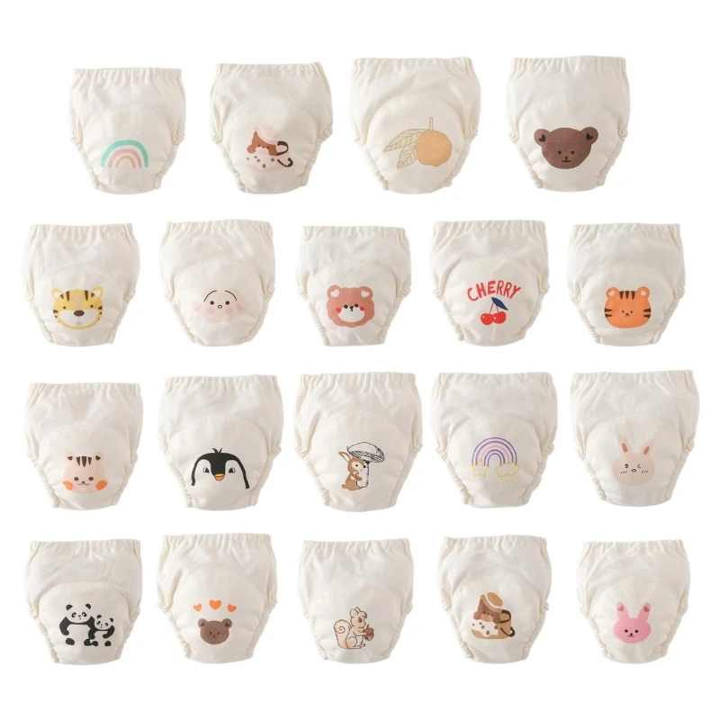 Toddlers Diaper Pants Baby Washable Training Shorts for Infant Cartoon Cloth Diapers Reusable 7-Layers Nappy Pants
Toddlers Diaper Pants Baby Washable Training Shorts for Infant Cartoon Cloth Diapers Reusable 7-Layers Nappy Pants