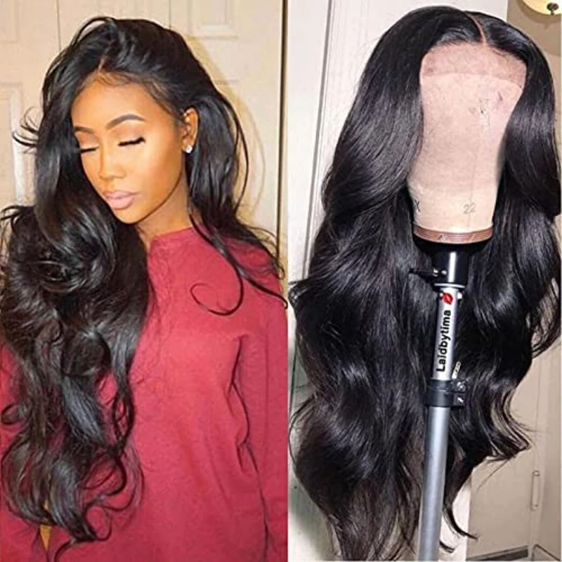 

26 Inch Fashion Glueless Middle Parting Long Wavy Curly Wigs Charming Fluffy Hair Extensions for Women Girls Daily Party Use