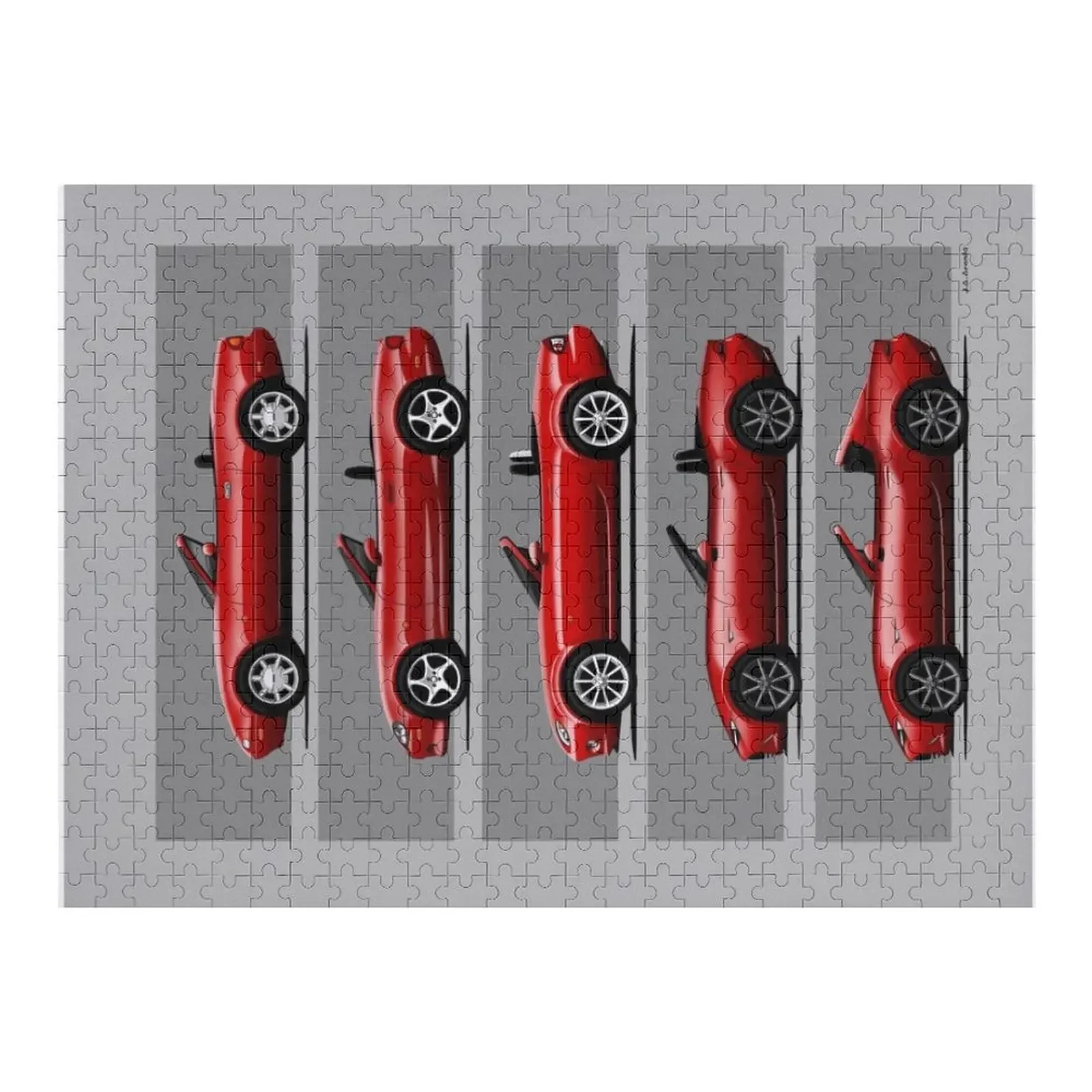The five silhouettes of the classic roadster convertible sports car Jigsaw Puzzle Children Wood Animals Puzzle
The five silhouettes of the classic roadster convertible sports car Jigsaw Puzzle Children Wood Animals Puzzle