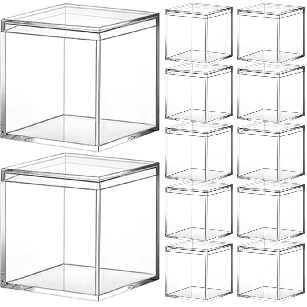 Acrylic Candy Boxes Transparent Chocolate Biscuits Cookies Packing Boxes Jewelry Storage Wedding Party Favors
Acrylic Candy Boxes Transparent Chocolate Biscuits Cookies Packing Boxes Jewelry Storage Wedding Party Favors