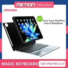 DOQO iPad Pro 12.9" Aluminum Keyboard Case Trackpad & 8-in-1 Hub Docking Function DQ1-fits 2018 3rd gen & 2020 4th gen& 2021 5th
DOQO iPad Pro 12.9" Aluminum Keyboard Case Trackpad & 8-in-1 Hub Docking Function DQ1-fits 2018 3rd gen & 2020 4th gen& 2021 5th