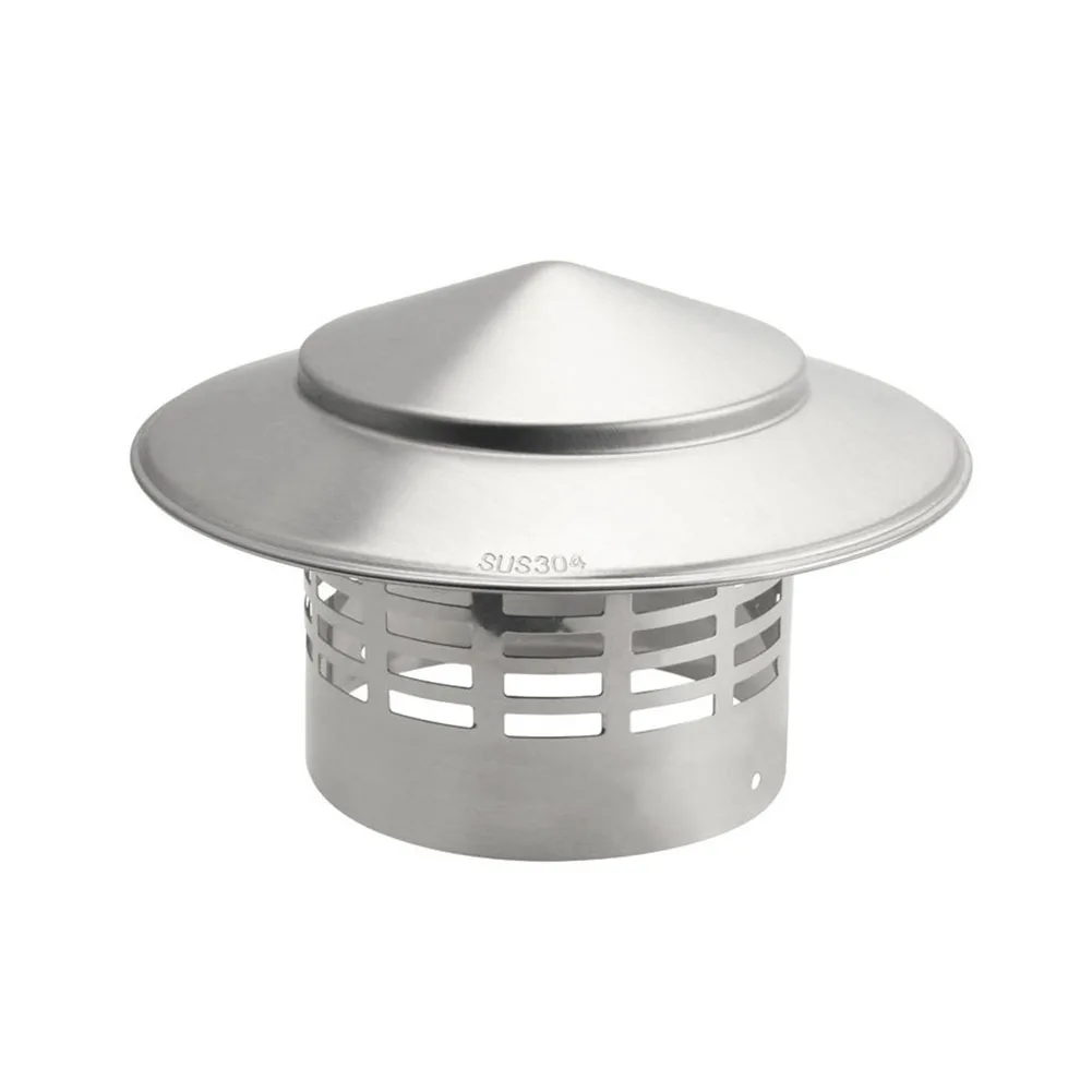 1pc Stainles Steel Chimney Cap 110mm 160mm Exterior Wall Fresh Air Outlet Roof Pipe Exhaust Hood Wear-resistant Home Improvement
1pc Stainles Steel Chimney Cap 110mm 160mm Exterior Wall Fresh Air Outlet Roof Pipe Exhaust Hood Wear-resistant Home Improvement