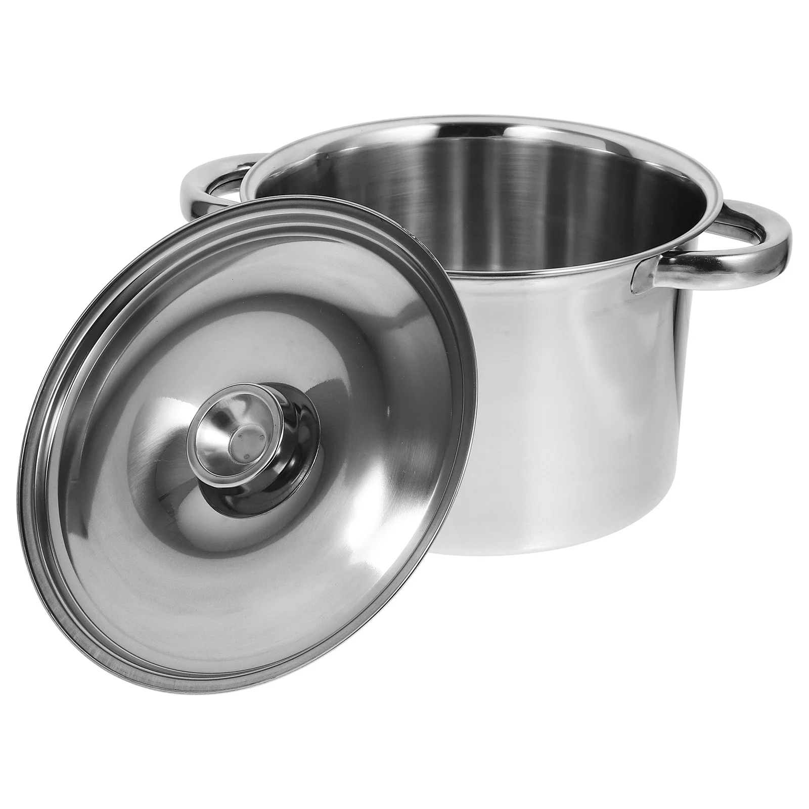 Induction Covered Stockpot Household Cooker Gas Stainless Steel Multipurpose Cooking
Induction Covered Stockpot Household Cooker Gas Stainless Steel Multipurpose Cooking