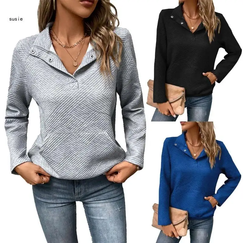 X7YA Womens Basic Casual Long Sleeve Spring Autumn Outfit Pullover Full Sleeve Tops
X7YA Womens Basic Casual Long Sleeve Spring Autumn Outfit Pullover Full Sleeve Tops