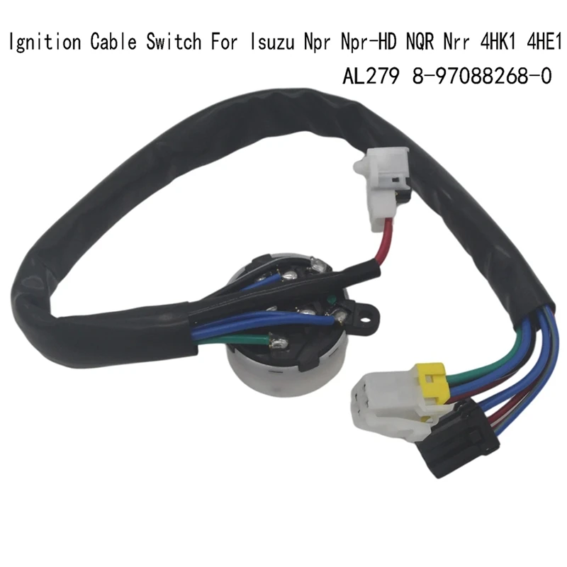 AL279 8-97088268-0 переключатель кабеля зажигания для Isuzu Npr-HD NQR Nrr 4HK1 4HE1 Электрический переключатель Кабеля Зажигания
AL279 8-97088268-0 переключатель кабеля зажигания для Isuzu Npr-HD NQR Nrr 4HK1 4HE1 Электрический переключатель Кабеля Зажигания