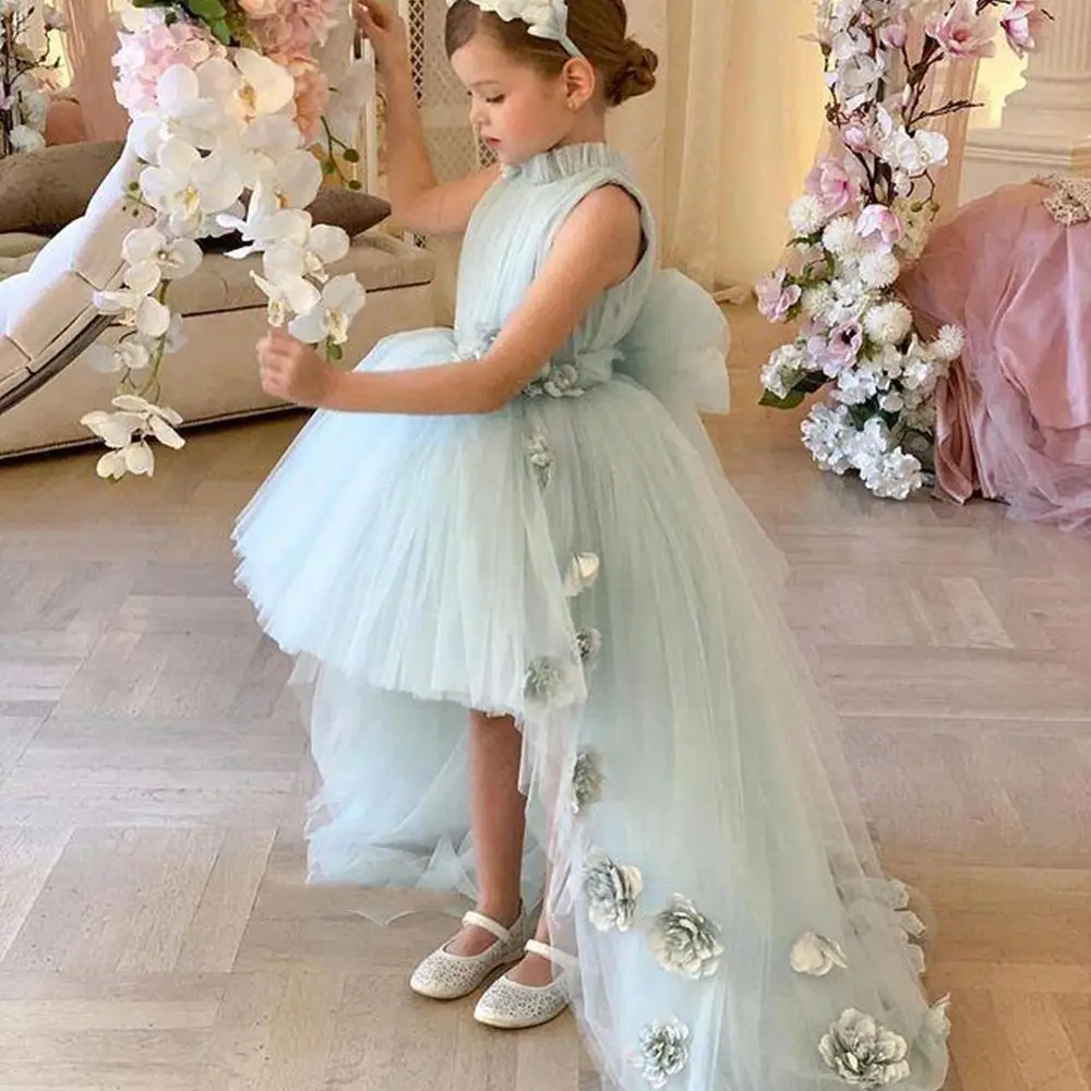 New Lace Tulle Cupcake Flower Girls Dresses With High Neck Crystal Sash Little Birthday Party Gorgeous Lace Ball Gown
New Lace Tulle Cupcake Flower Girls Dresses With High Neck Crystal Sash Little Birthday Party Gorgeous Lace Ball Gown