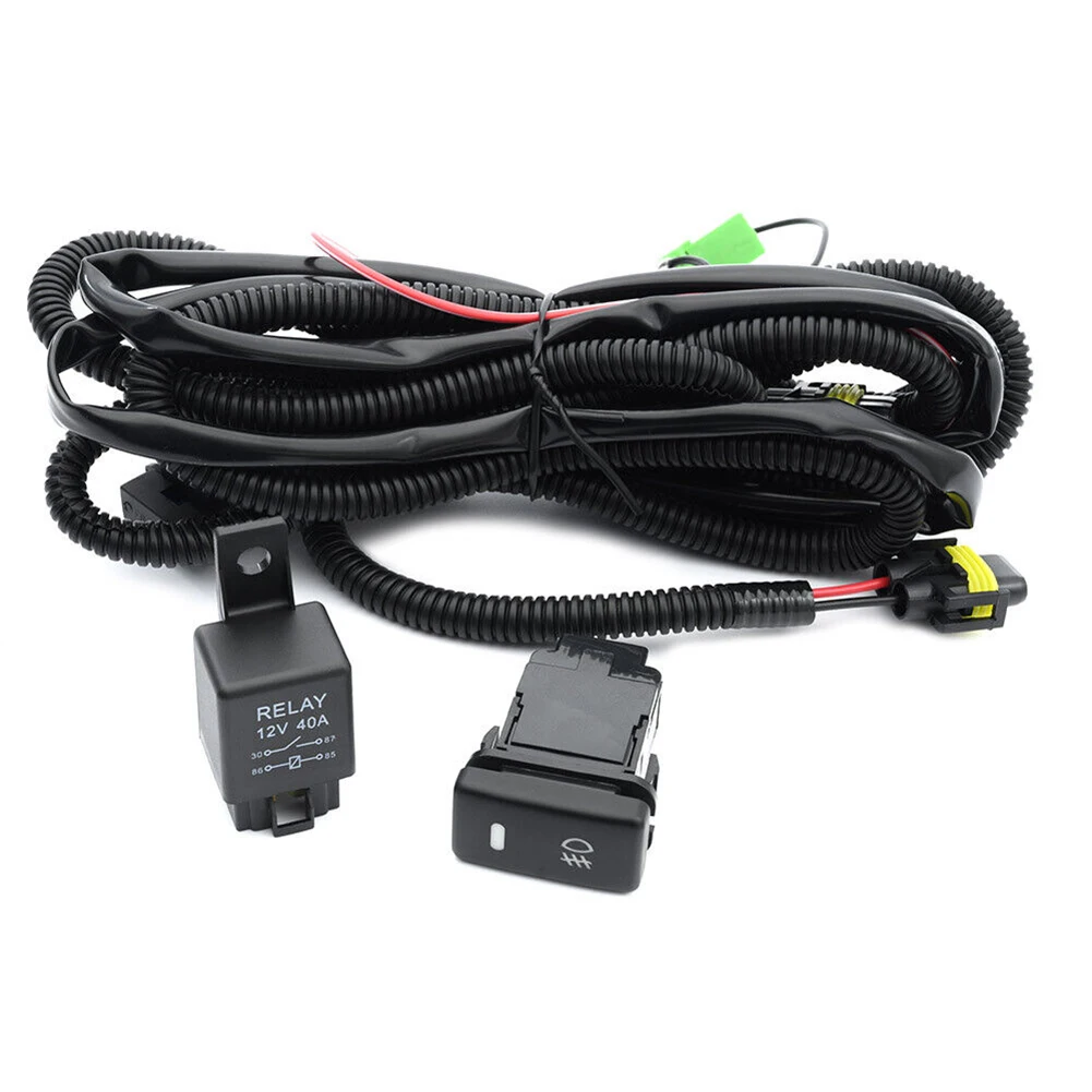 Brand New.high Quality Wiring Harness Button Switch 4-pin Relay Direct Installation Driving Lights Accessories
Brand New.high Quality Wiring Harness Button Switch 4-pin Relay Direct Installation Driving Lights Accessories