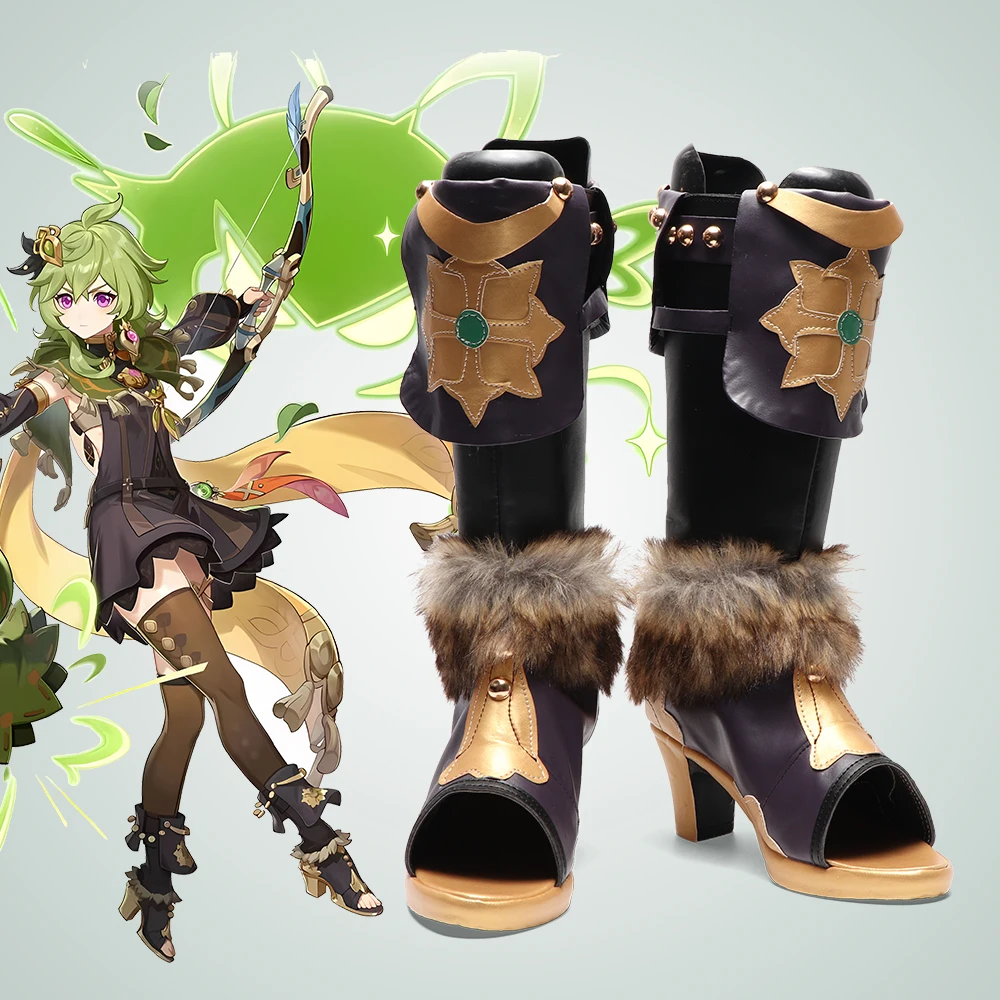 New Anime Game Cosplay Boots Genshin Impact Collei Shoes Halloween Aksesori Dibuat Sesuai Pesanan
New Anime Game Cosplay Boots Genshin Impact Collei Shoes Halloween Aksesori Dibuat Sesuai Pesanan