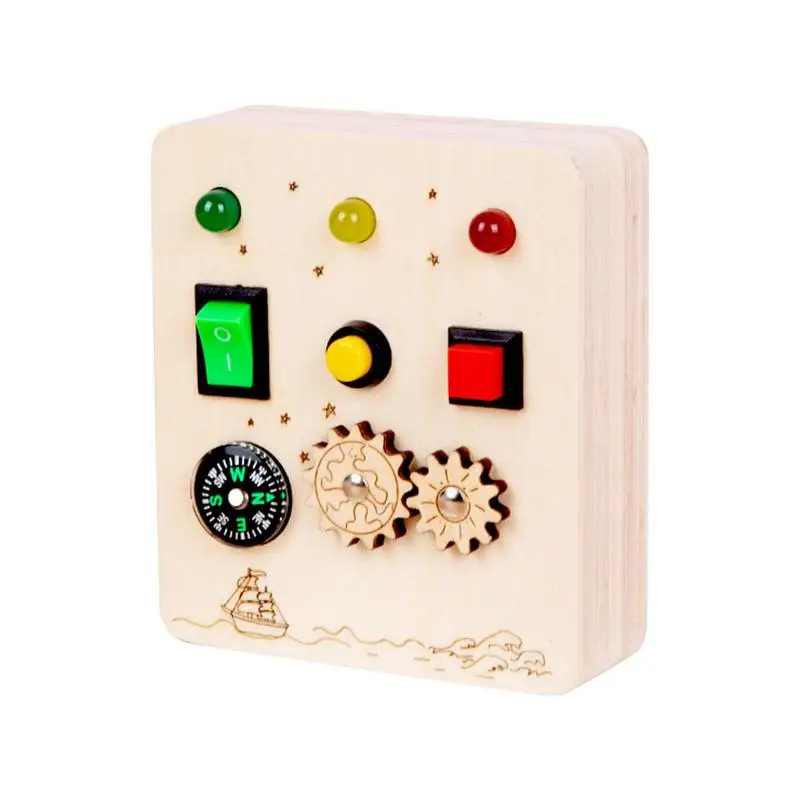 Busy Toddler Board Montessori Toy Wooden Sensory Toy With LED Light Switch Toddlers Children Montessori Life Skills Toys
Busy Toddler Board Montessori Toy Wooden Sensory Toy With LED Light Switch Toddlers Children Montessori Life Skills Toys