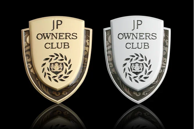 Metal JP Produce VIP Club Luxury Auto Trunk Rear Fender Emblems Badge Decals Sticker Car Accessories
Metal JP Produce VIP Club Luxury Auto Trunk Rear Fender Emblems Badge Decals Sticker Car Accessories