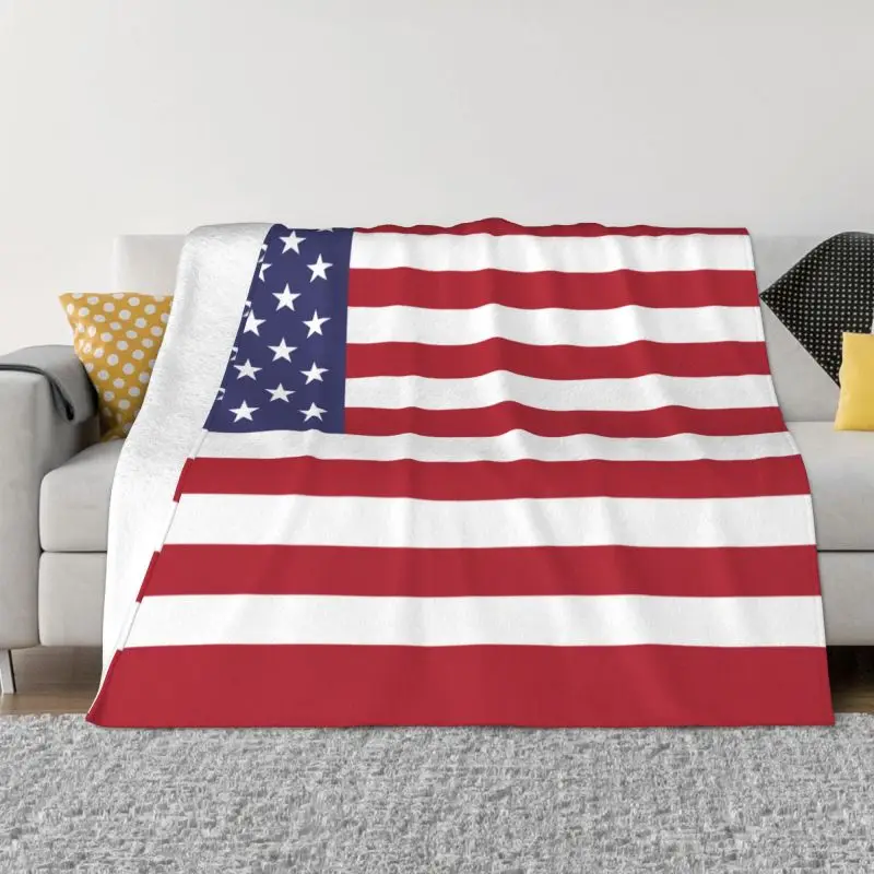 Flag Of United States Blanket Soft Fleece Autumn Warm Flannel Throw Blankets for Sofa Car Bed Quilt
Flag Of United States Blanket Soft Fleece Autumn Warm Flannel Throw Blankets for Sofa Car Bed Quilt