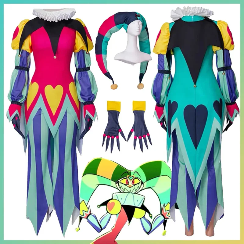 Cartoon Helluva Cosplay Boss Fizzarolli Cosplay Hat Fantasy Outfit Disguise Costume Women Roleplay Adult Female Halloween Suit
Cartoon Helluva Cosplay Boss Fizzarolli Cosplay Hat Fantasy Outfit Disguise Costume Women Roleplay Adult Female Halloween Suit