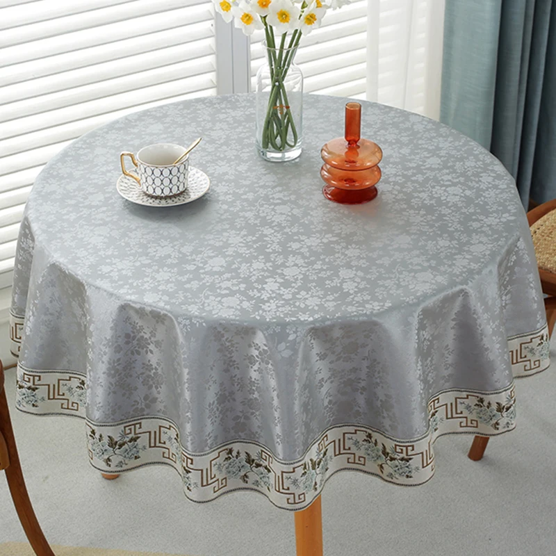 Table cloth waterproof, oil resistant, wash free, and scald resistant round table tablecloth
Table cloth waterproof, oil resistant, wash free, and scald resistant round table tablecloth