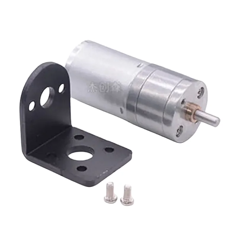 Precision 25GA370 DC 6V 12V 2RPM 1200RPM Gear Motor With Bracket DIY Part Large Torque Geared Motor Low Speed Car Model Robot
Precision 25GA370 DC 6V 12V 2RPM 1200RPM Gear Motor With Bracket DIY Part Large Torque Geared Motor Low Speed Car Model Robot