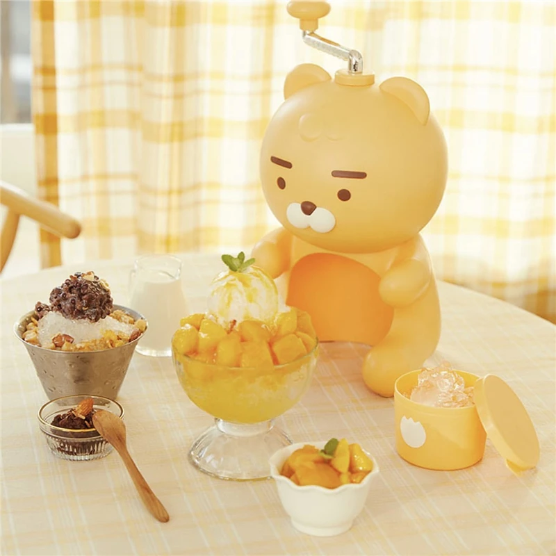 KAKAO FRIENDS Anime Hobby Ryan Household Hand Shaved Ice Machine Ice Crusher Snowflake Ice Manual Grinding Smoothie Machine
KAKAO FRIENDS Anime Hobby Ryan Household Hand Shaved Ice Machine Ice Crusher Snowflake Ice Manual Grinding Smoothie Machine