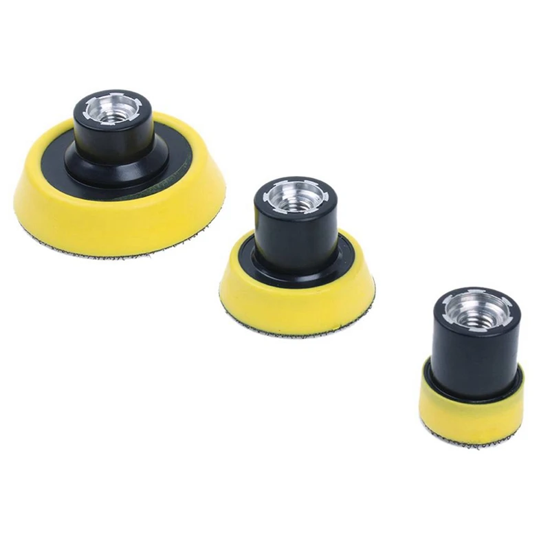 9Pcs M10 Air Angle Grinder Polish Pad Kit 1 2 3 Inch Hoop And Loop Backed Panel Backing Pads Fits Sanding Disc Sander
9Pcs M10 Air Angle Grinder Polish Pad Kit 1 2 3 Inch Hoop And Loop Backed Panel Backing Pads Fits Sanding Disc Sander