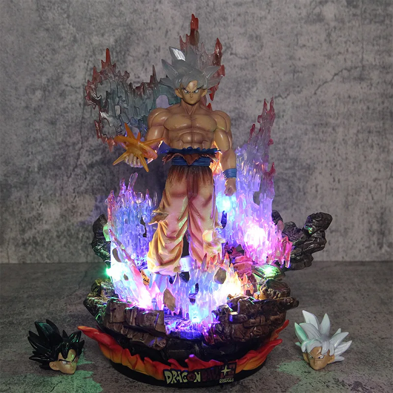Dragon Ball Figure Son Goku Migatte No Gokui Three Head 33cm Luminable Model Collection Anime Action Figurines Toy for Boy Gift
Dragon Ball Figure Son Goku Migatte No Gokui Three Head 33cm Luminable Model Collection Anime Action Figurines Toy for Boy Gift
