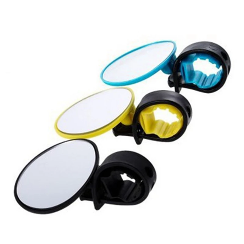 

Bicycle Rearview Mirror Adjustable Rotate Wide Angle Convex Mirror Bicycle Reflector Mountain Bike Rearview Mirror