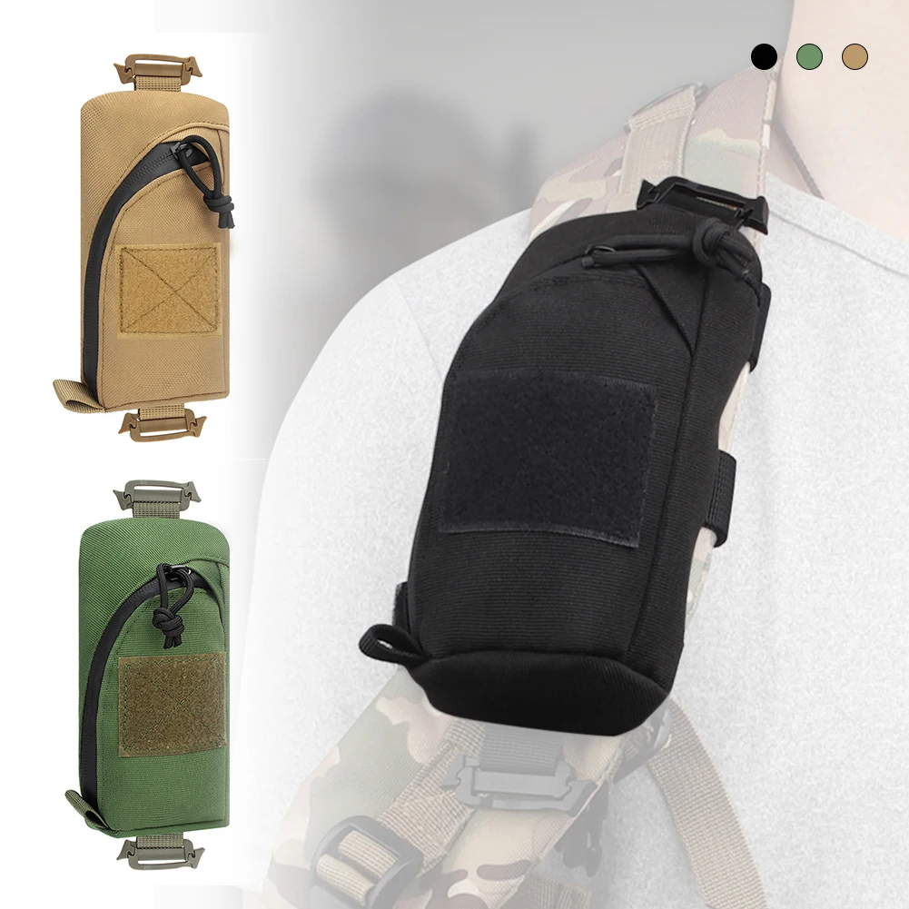 

Tactical Shoulder Strap Sundries Bags Molle Outdoor Camping EDC Tools Bag Key Flashlight Phone Pouch for Backpack Accessories