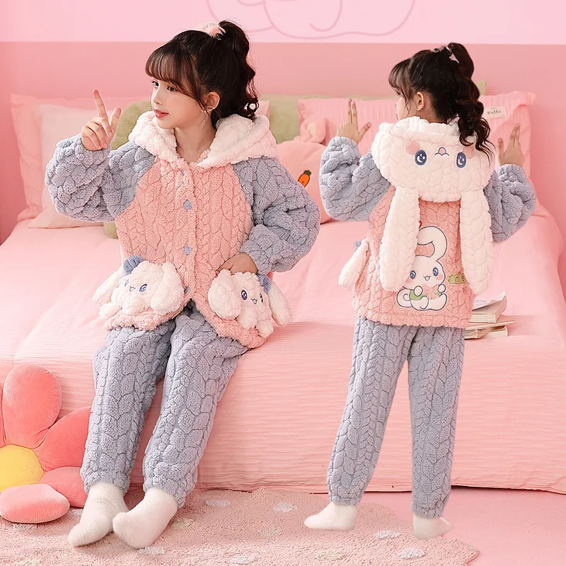 Зима 2023, Miniso, Детские фланелевые пижамные комплекты, милый аниме Kuromi My Melody Cinnamoroll понравило, детская одежда для сна, домашняя одежда для девочек
Зима 2023, Miniso, Детские фланелевые пижамные комплекты, милый аниме Kuromi My Melody Cinnamoroll понравило, детская одежда для сна, домашняя одежда для девочек
