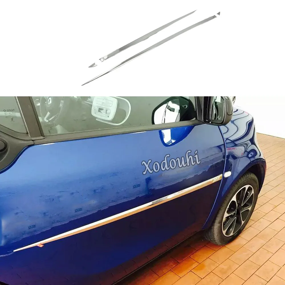 For Benz Smart Fortwo 2015 2016 2017 2018 2019 Car Door Trim Strip Molding Body Stainless Steel Stream Lamp Panel Bumper 4PCs 
For Benz Smart Fortwo 2015 2016 2017 2018 2019 Car Door Trim Strip Molding Body Stainless Steel Stream Lamp Panel Bumper 4PCs