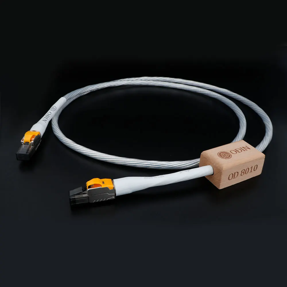 

Сетевой Соединительный кабель HiFi Nordost Odin RJ45, Ethernet-кабель Cat8, скоростной Lan-кабель с посеребренным проводником высокой чистоты