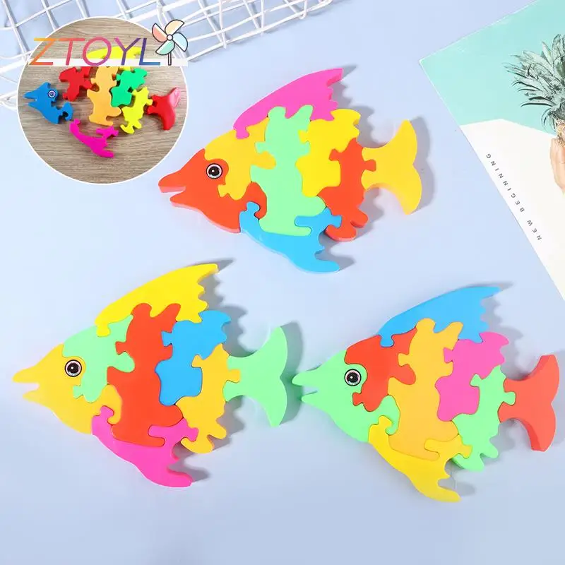 Color Fish Jigsaw Puzzle Animal Puzzle Toys Students Handmade Fish Puzzles Toy Kids Gift
Color Fish Jigsaw Puzzle Animal Puzzle Toys Students Handmade Fish Puzzles Toy Kids Gift