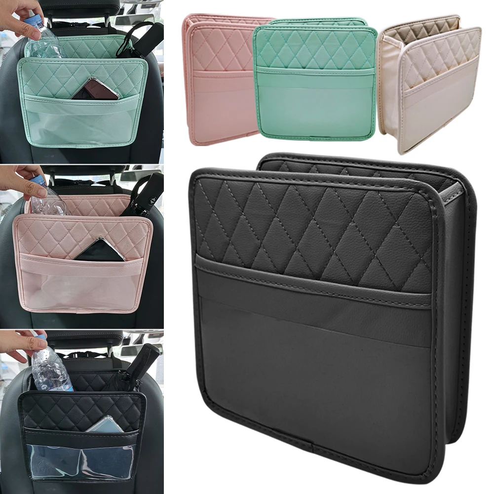 Car Backseat Organizer Multifunction PU Leather Interior Storage Bag Hanging Seat Back Tissue Water Cup Holder Auto Accessories
Car Backseat Organizer Multifunction PU Leather Interior Storage Bag Hanging Seat Back Tissue Water Cup Holder Auto Accessories