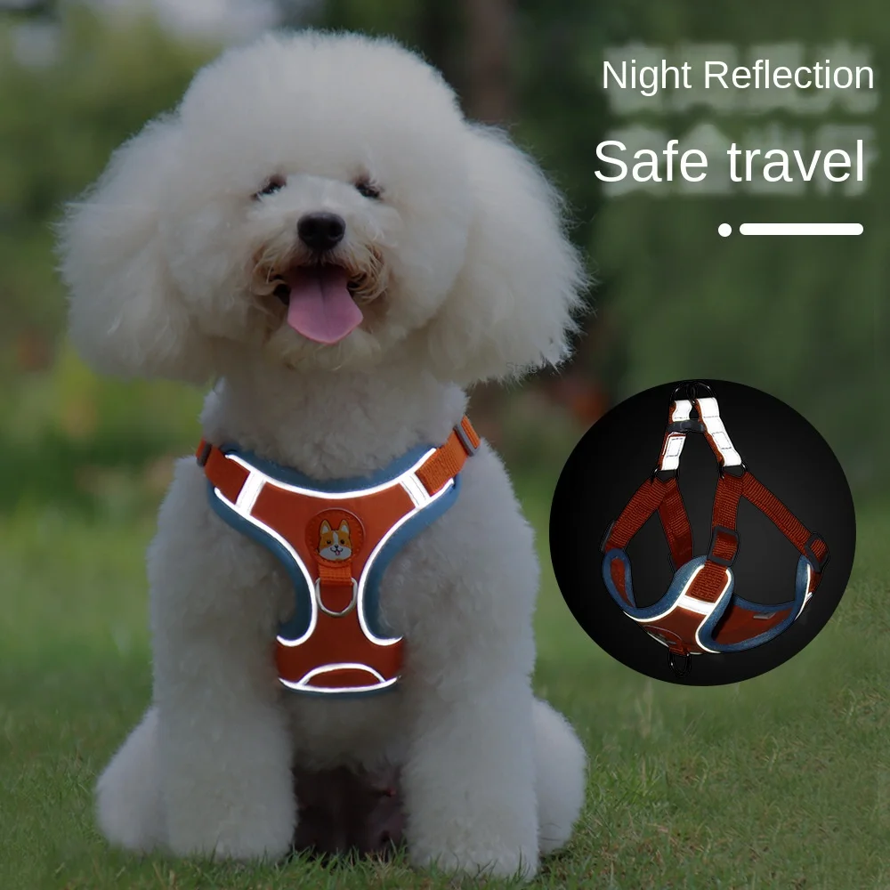 New Pet Harness Vest Dog Harness Small Rope Wholesale Reflective Hand Holding Rope
New Pet Harness Vest Dog Harness Small Rope Wholesale Reflective Hand Holding Rope