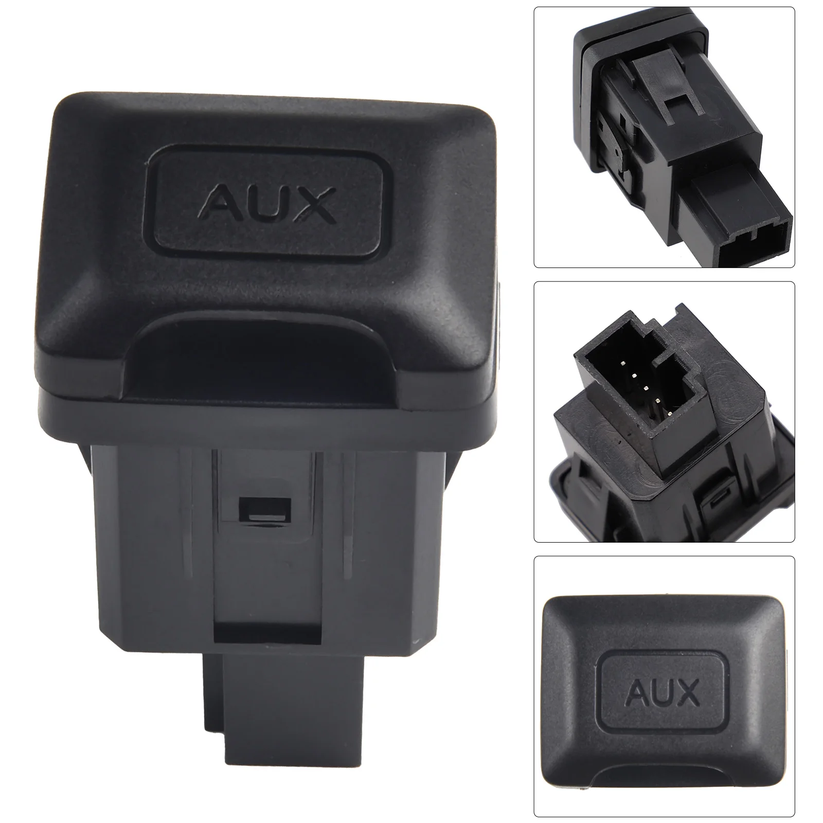 

High Quality Plug Adapter Auxiliary Input 1pc 39112-SNA-A01 39112SNAA01 5PIN Accessories Black Parts Replacement