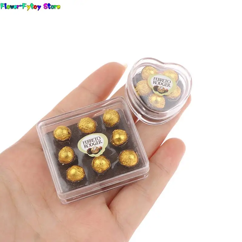 1PC 1:12 Dollhouse Miniture Chocolate Gift Box Model Food Toy Kitchen Accessories 32*15MM
1PC 1:12 Dollhouse Miniture Chocolate Gift Box Model Food Toy Kitchen Accessories 32*15MM
