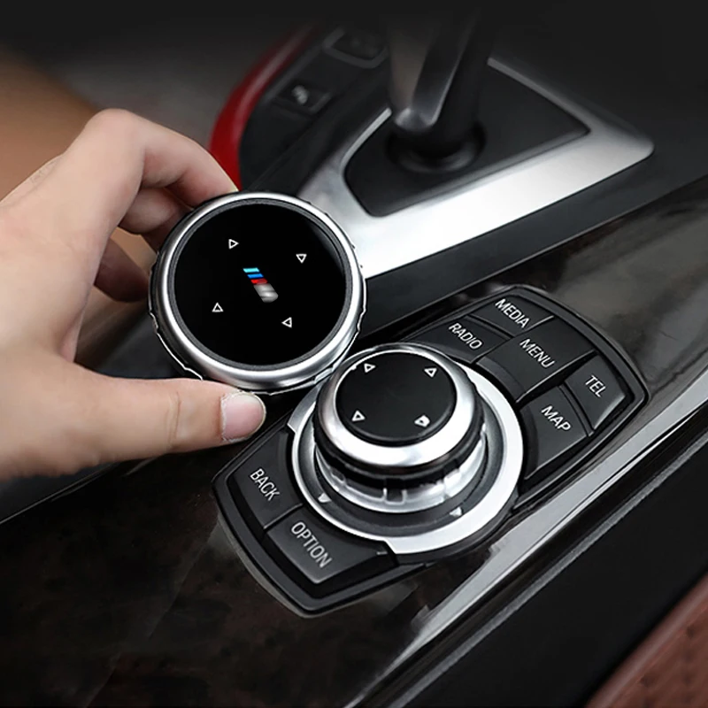 Оригинальные автомобильные мультимедийные пуговицы для BMW 1 3 5 7 Series X1 X3 F25 X5 E70 X6 E71