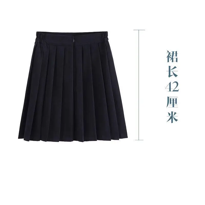 

Japanese Short Skirt Cosplay Anime Pleated Skirt Jk Uniforms Sailor Suit School Girl School Dresses