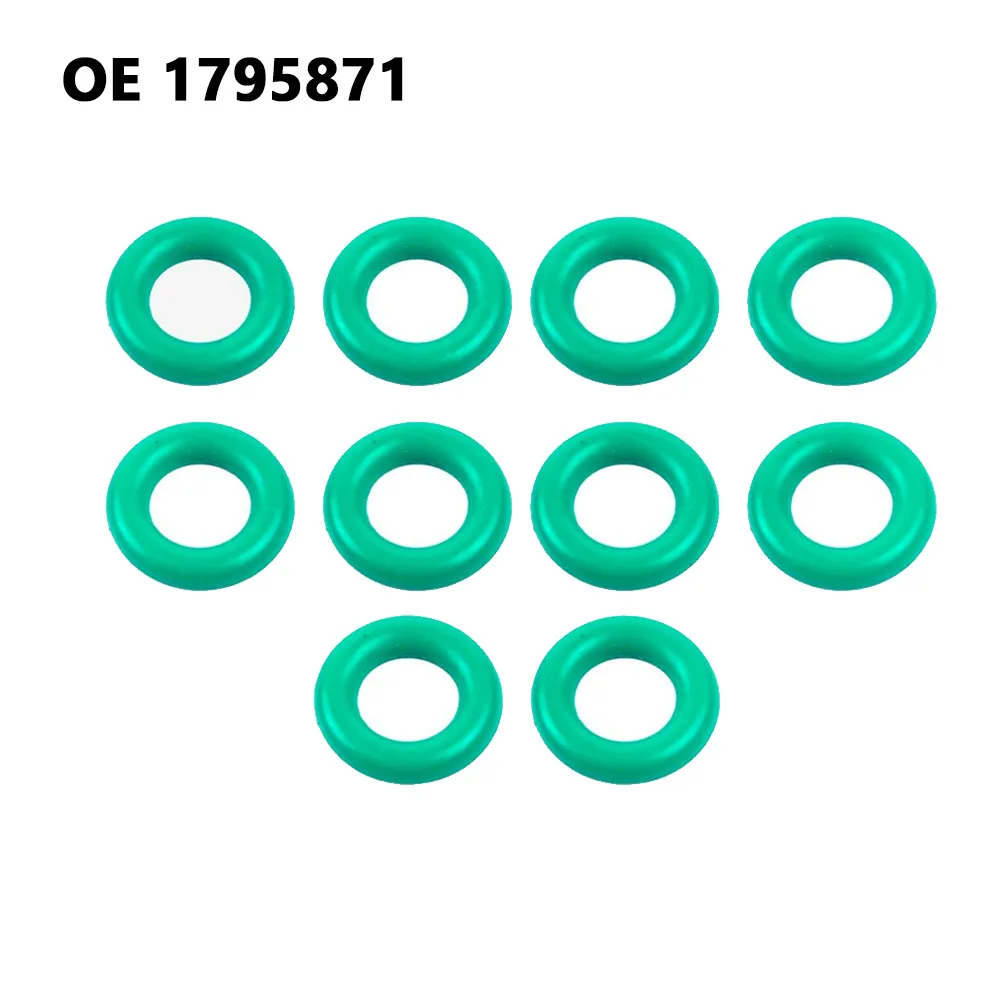 Durable High Quality Practical Useful Fuel Injector Seal Washer Accessory Green O Ring Replaces Rubber 1795871
Durable High Quality Practical Useful Fuel Injector Seal Washer Accessory Green O Ring Replaces Rubber 1795871