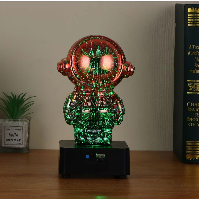 2023 New 3D Fireworks Red Astronaut Colorful Wireless Bluetooth Speaker Light Outdoor Portable Waterproof Atmosphere Light
2023 New 3D Fireworks Red Astronaut Colorful Wireless Bluetooth Speaker Light Outdoor Portable Waterproof Atmosphere Light