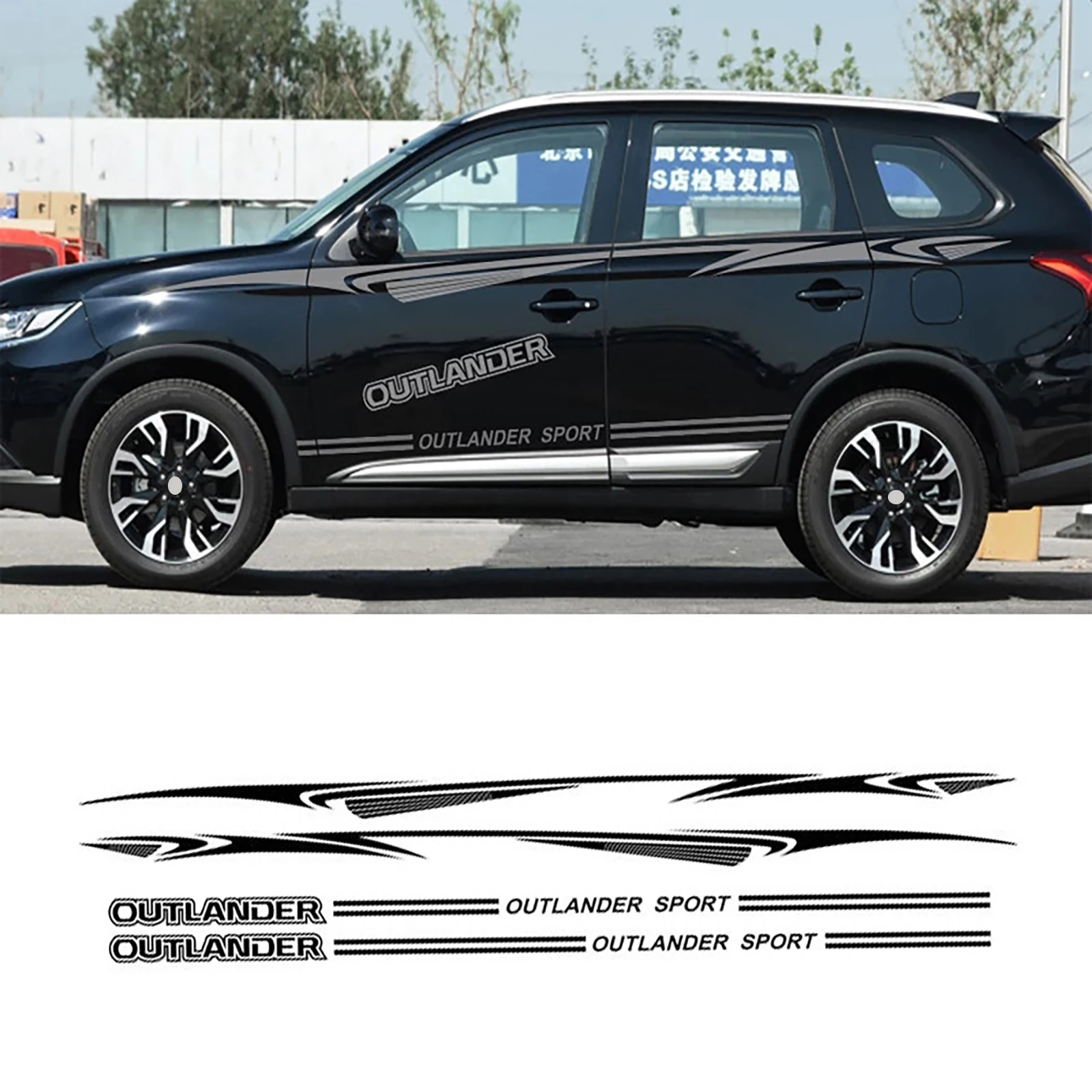 1set Car Styling Door side skirt sticker Apply for Mitsubishi outlander Graphics Vinyl Film Decals Auto Decor Tuning Accessories
1set Car Styling Door side skirt sticker Apply for Mitsubishi outlander Graphics Vinyl Film Decals Auto Decor Tuning Accessories