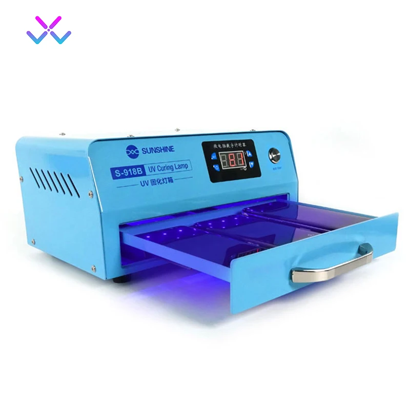 SUNSHINE S-918B High Power Fast Heat Dissipation 30w UV Curing Light Box For OCA Bonding of Edge Glass Phone Repair Tool
SUNSHINE S-918B High Power Fast Heat Dissipation 30w UV Curing Light Box For OCA Bonding of Edge Glass Phone Repair Tool