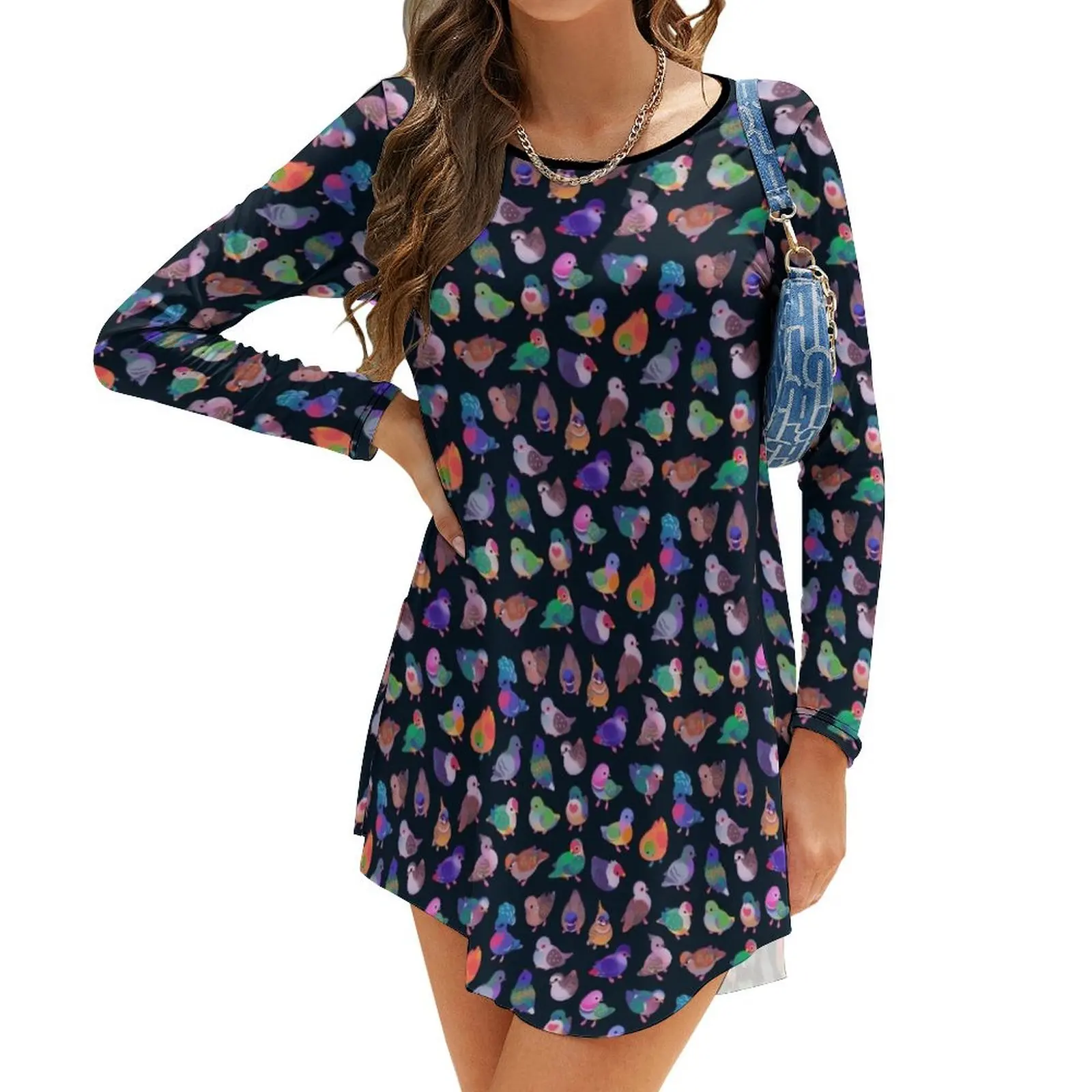Wild pigeon Long-Sleeve Dress Aesthetic clothing dresses for woman women's evening dress 2024
Wild pigeon Long-Sleeve Dress Aesthetic clothing dresses for woman women's evening dress 2024
