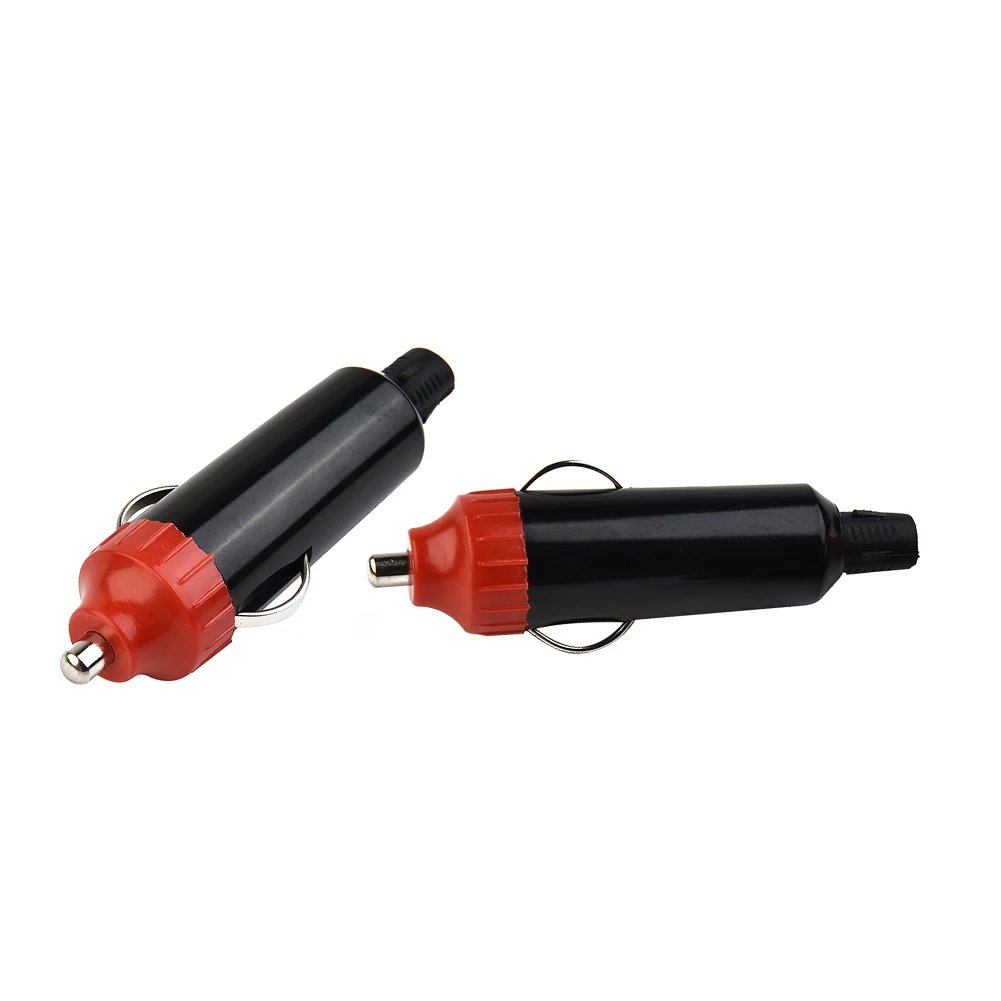 Convenient Male Car Lighter Plug Connector, 2pcs, Replace Damaged Sockets, Durable Plastic And Metal Materials
Convenient Male Car Lighter Plug Connector, 2pcs, Replace Damaged Sockets, Durable Plastic And Metal Materials
